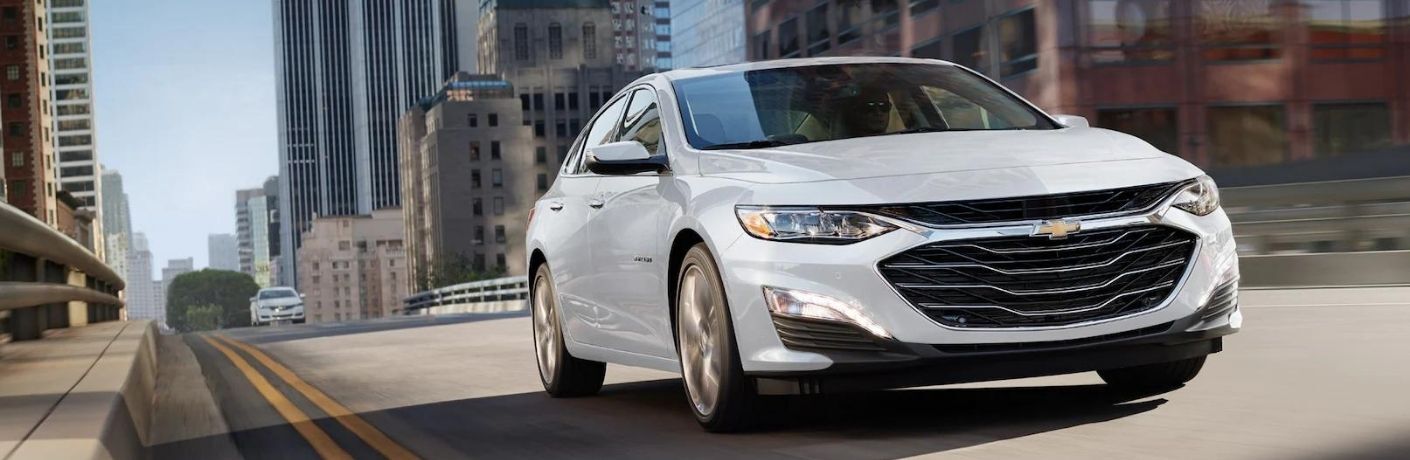 Chevrolet Cobalt on a city road