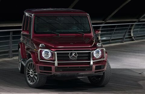 2022 Mercedes-Benz G-Class in Red