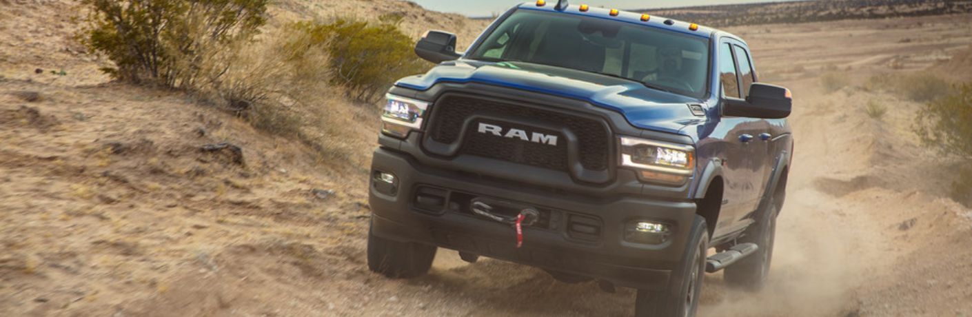 front view of a used RAM