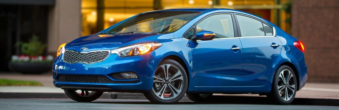 2016 Kia Forte on the road