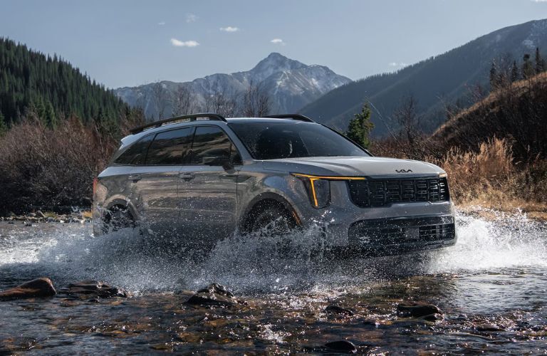 2026 Kia Sorento exterior front side view