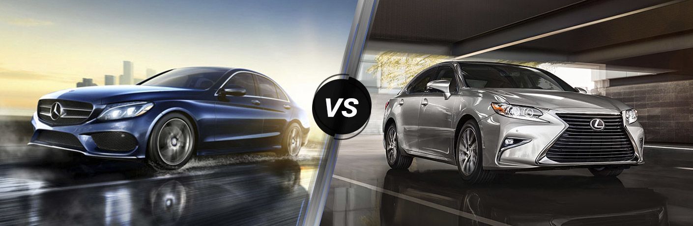 2016 Mercedes-Benz C-Class vs Lexus ES