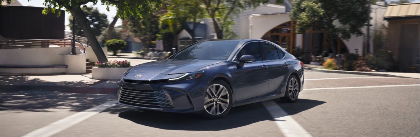 front quarter view of the 2027 Toyota Camry
