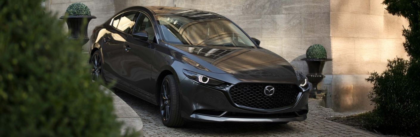 2026 Mazda3 Sedan side and front view