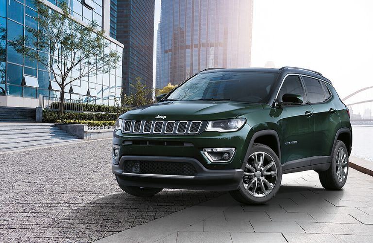 Front Quarter View of the 2020 Jeep Compass