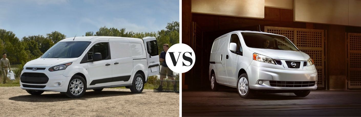 2017 Ford Transit Connect vs 2017 Nissan NV200