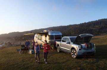 2022 Ford F-150 Lightning Front Trunk is a sealed space with cargo management features