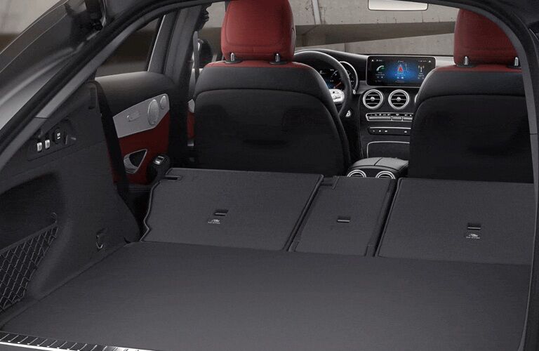 2022 Mercedes-Benz GLC Coupe cargo area
