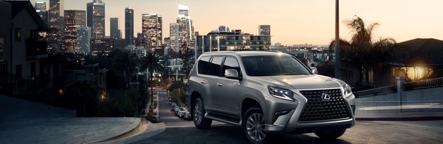 front and side view of a Lexus