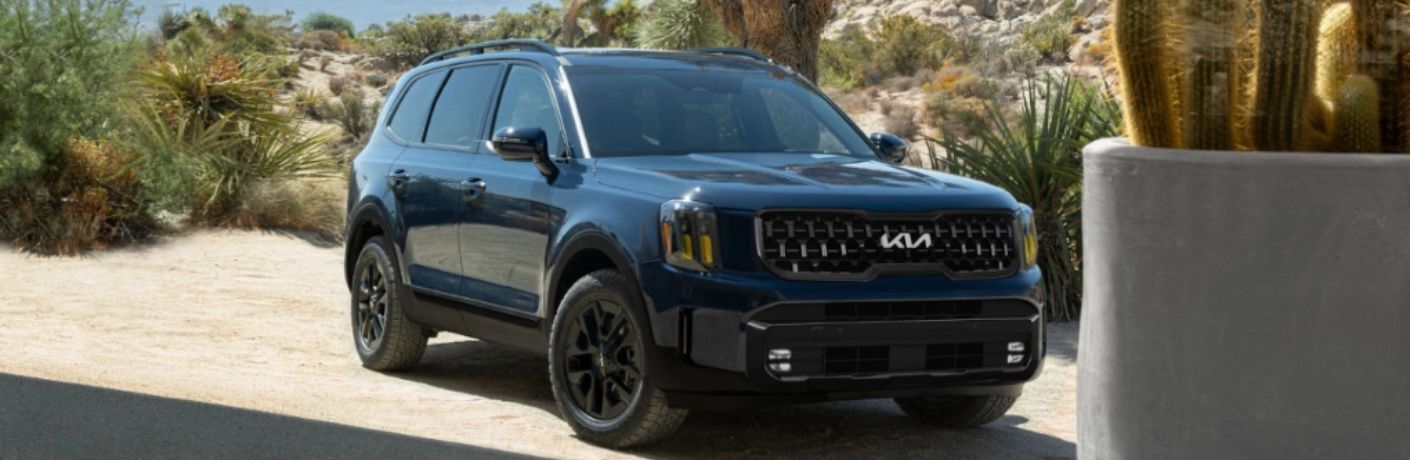 Front view of the 2024 Kia Telluride SX X-Line