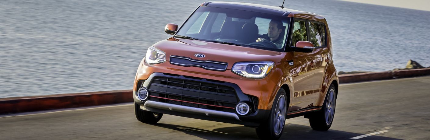 2017 Kia Soul on road
