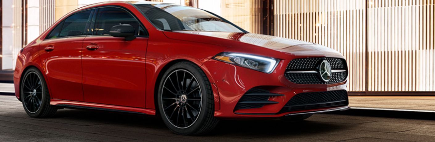 2022 Mercedes-Benz A220 Sedan front quarter view