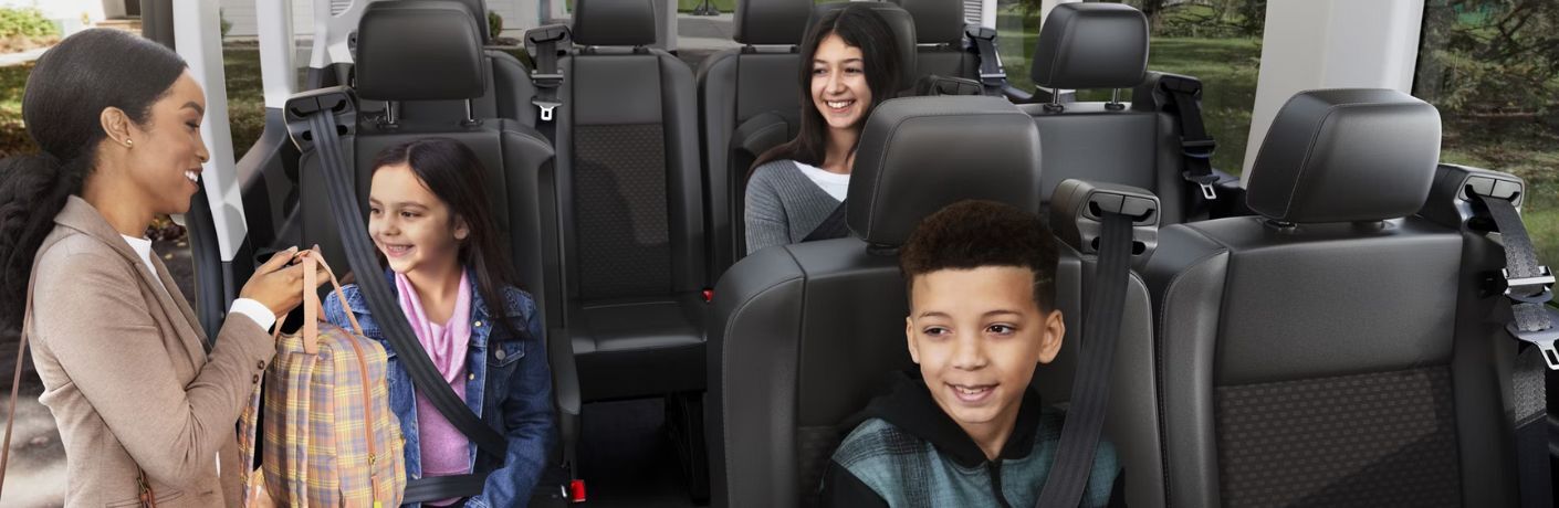 2026 Ford Transit seating view