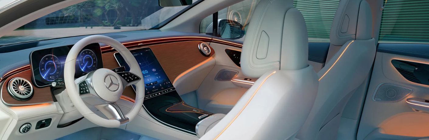 2026 Mercedes-Benz EQE interior view