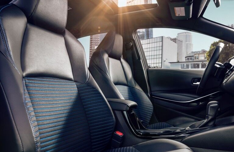 2022 Toyota Corolla front seats