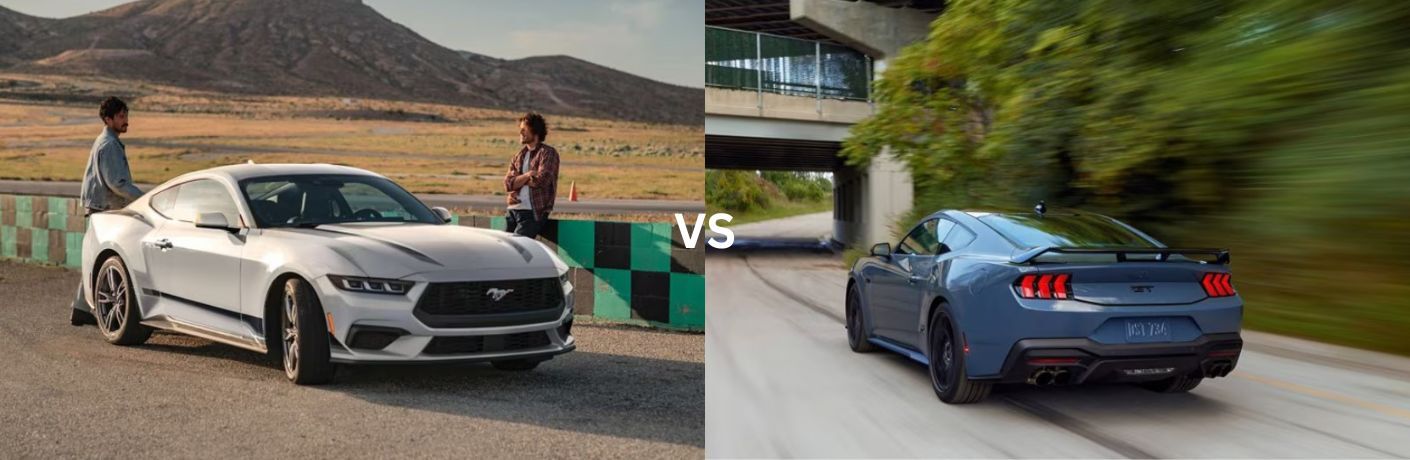 2025 Ford Mustang EcoBoost vs 2025 Ford Mustang GT