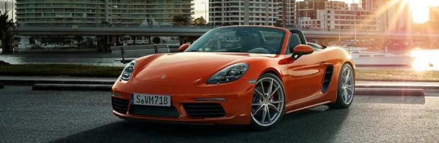 2022 Porsche 718 Cayman exterior front side look