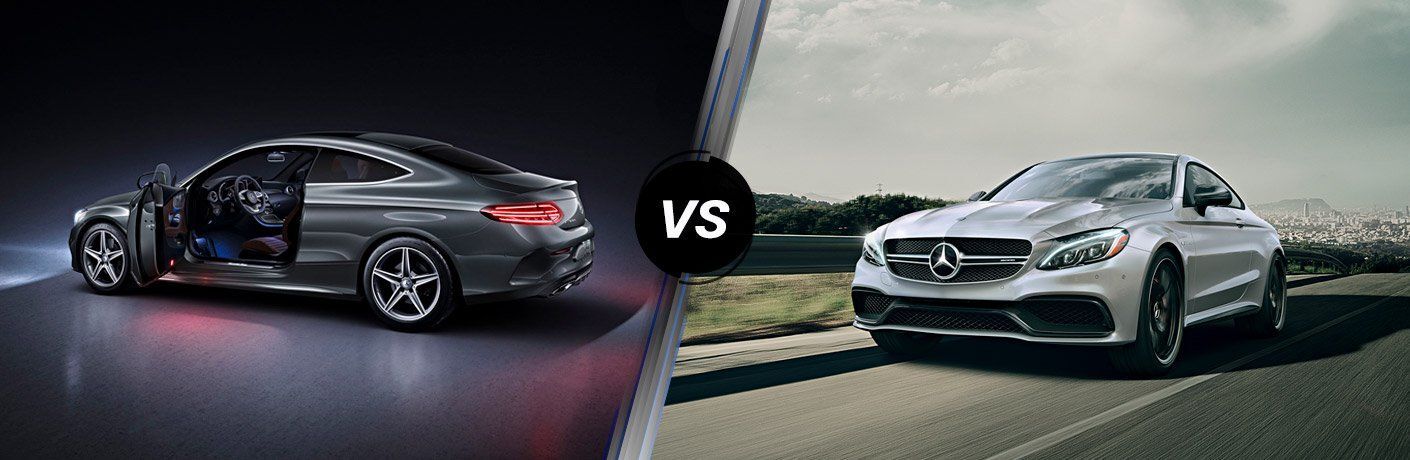 2017 Mercedes-Benz C 300 vs 2017 Mercedes-Benz AMG® C 63
