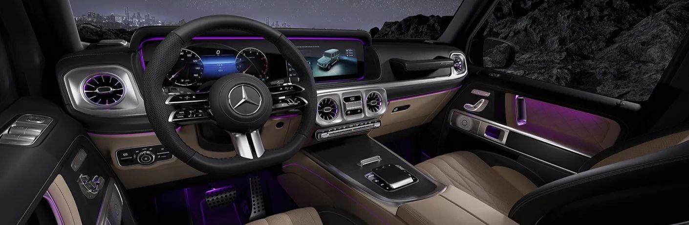 2025 Mercedes-Benz G-Class front seats