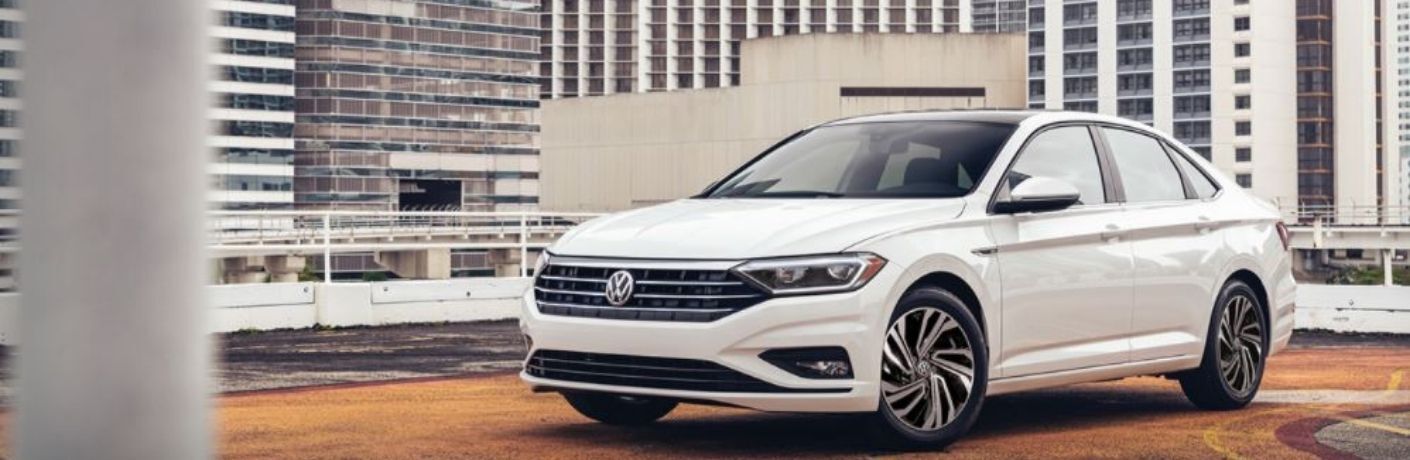 2021 Volkswagen Jetta parked outside view