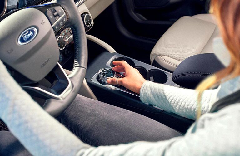 2022 Ford Escape S with a driver