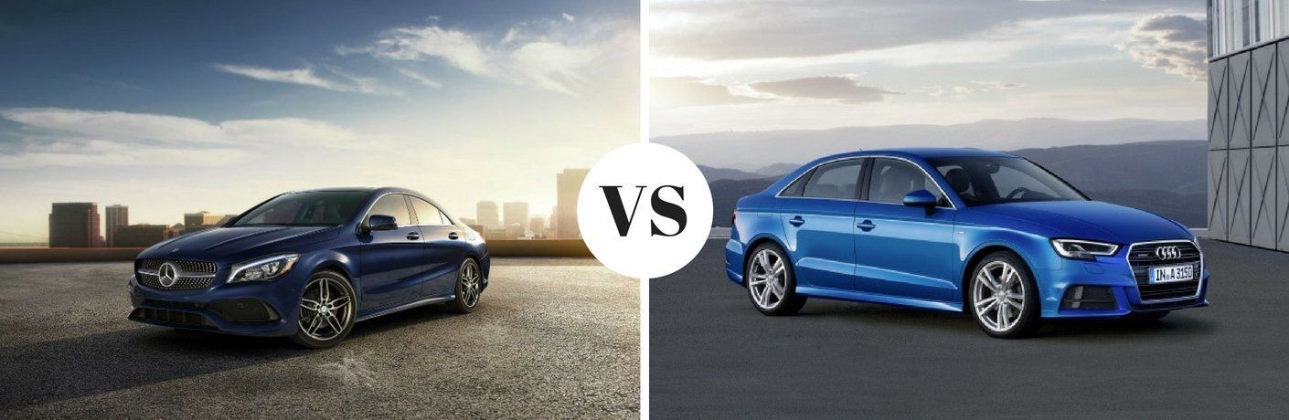 2018 Mercedes-Benz CLA vs 2018 Audi A3