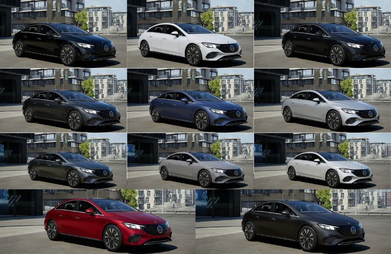 colors of the 2025 Mercedes-Benz EQE Sedan