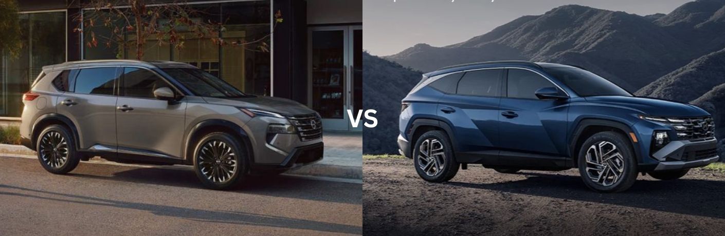2025 Nissan Rogue vs 2025 Hyundai Tucson