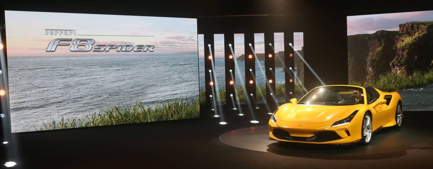 Pre-owned Ferrari F8 Spider for sale in Miami