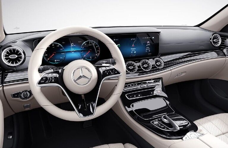 2021 Mercedes-Benz E-Class Cabriolet dashboard