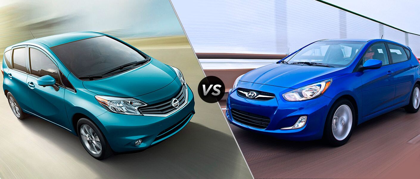2015 Nissan Versa Note vs 2015 Hyundai Accent Houston TX