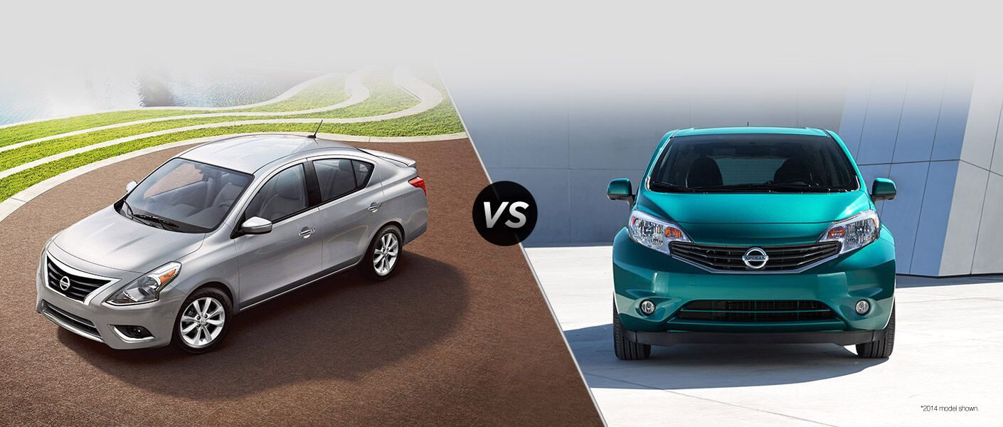 2015 Nissan Versa vs 2015 Nissan Versa Note Houston TX