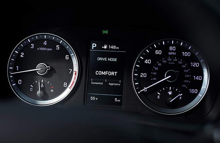 2018 Hyundai Sonata interior trip computer