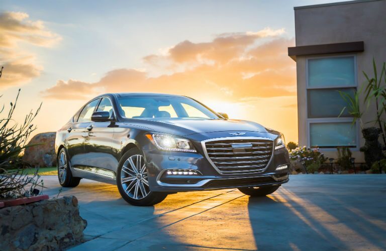 2018 Genesis G80 Exterior Passenger Side Front Profile
