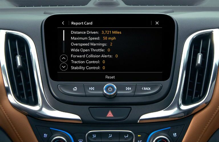 center infotainment system of 2019 chevrolet equinox