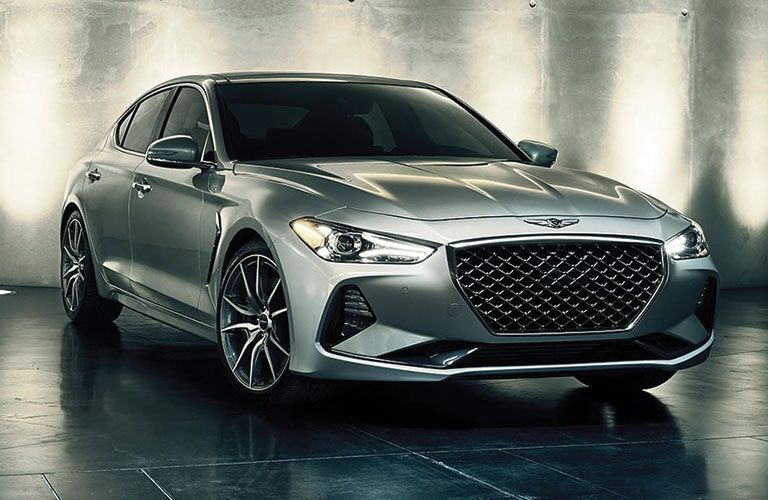 2019 Genesis G70 Exterior Passenger Side Front Profile