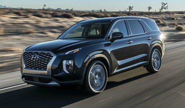 2020 Hyundai Palisade Exterior Driver Side Front Profile