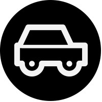 black icon box car
