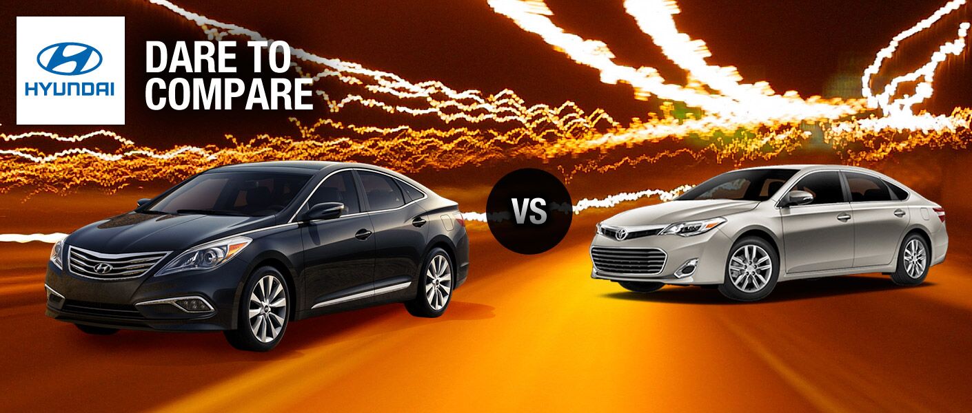 2015 Hyundai Azera vs 2015 Toyota Avalon