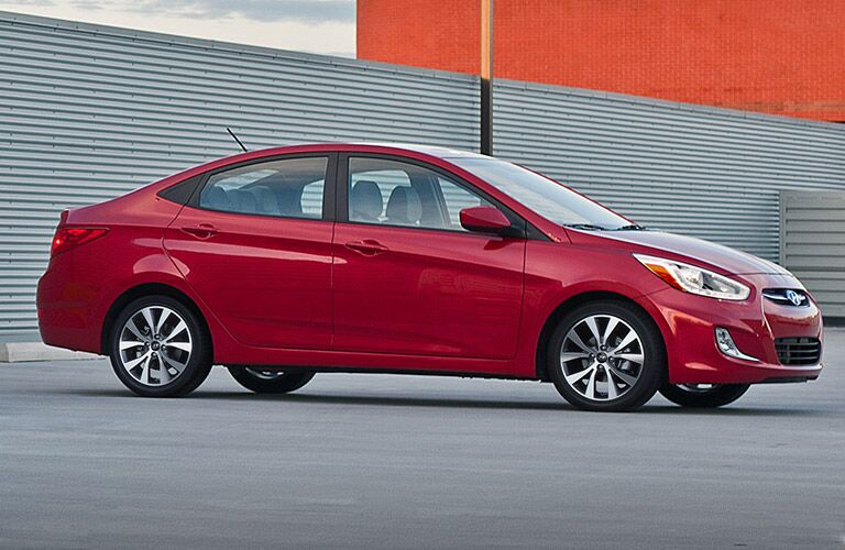 2017 Hyundai Accent exterior features