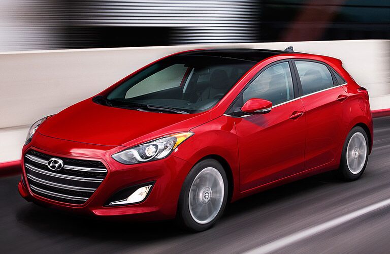 2017 Hyundai Elantra GT in Red Color
