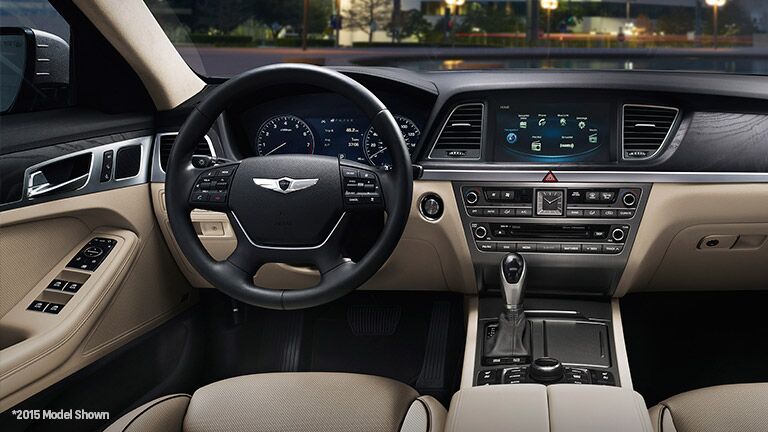 Hyundai Genesis interior