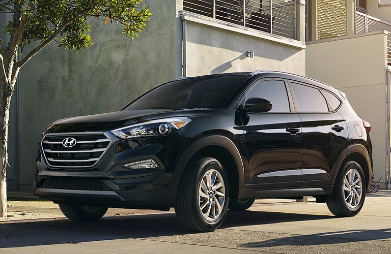 2017 Hyundai Tucson Black Exterior
