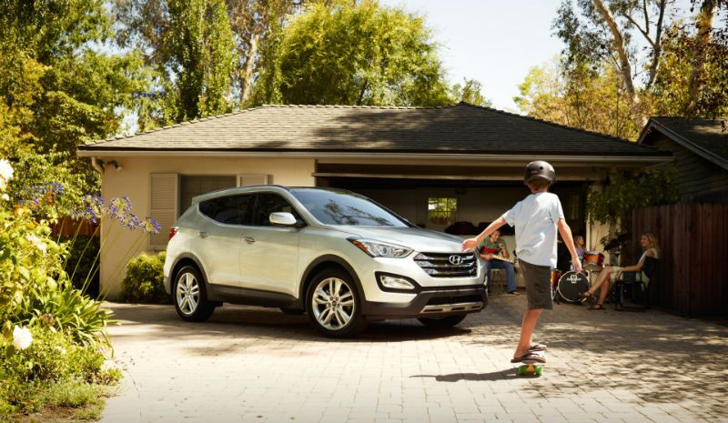 2016 Hyundai Santa Fe Sport Side View