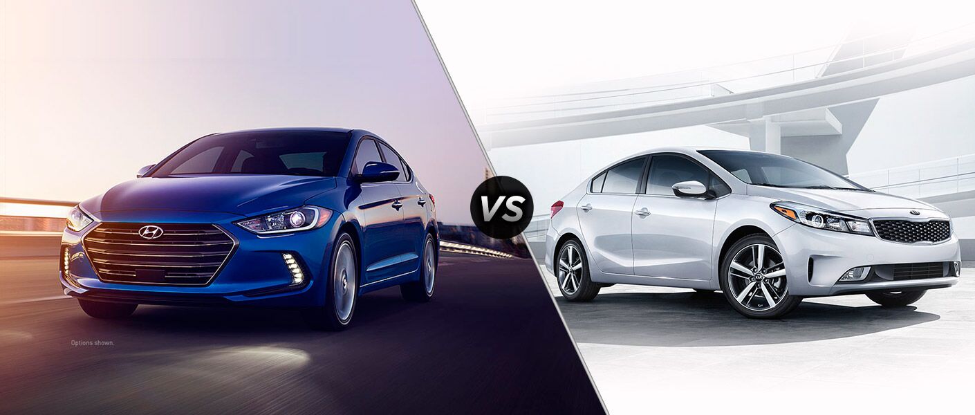 2017 Hyundai Elantra vs 2017 Kia Forte 2017 Hyundai Elantra vs 2017 Kia Forte