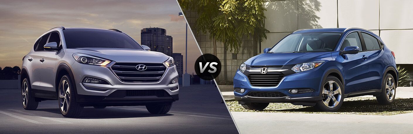 2017 Hyundai Tucson Vs Honda Hr V