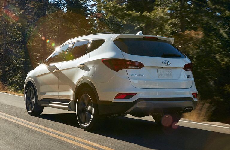 2017 Hyundai Santa Fe Sport Rear End Design
