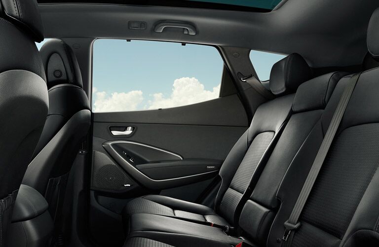 2017 Hyundai Santa Fe Sport Rear Seats