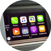 2017 Hyundai Azera Apple CarPlay and Android Auto