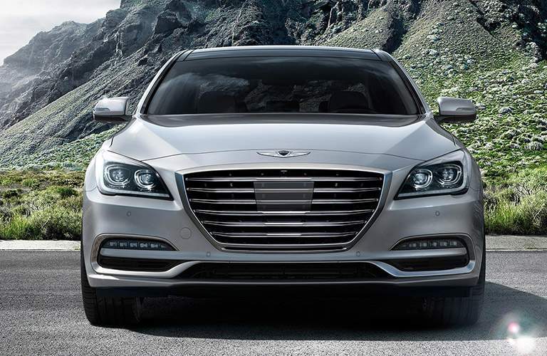 2018 genesis g80 chrome grille sport